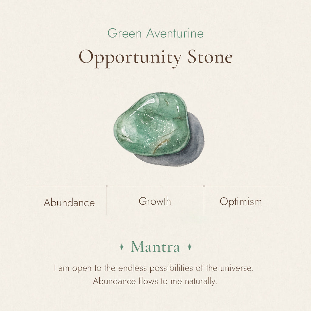 Green aventurine stone detail and texture