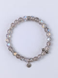 Labradorite Third Eye Chakra Vintage Silver Bracelet