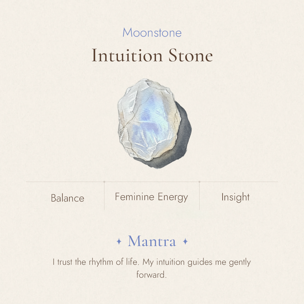 White moonstone stone detail and texture
