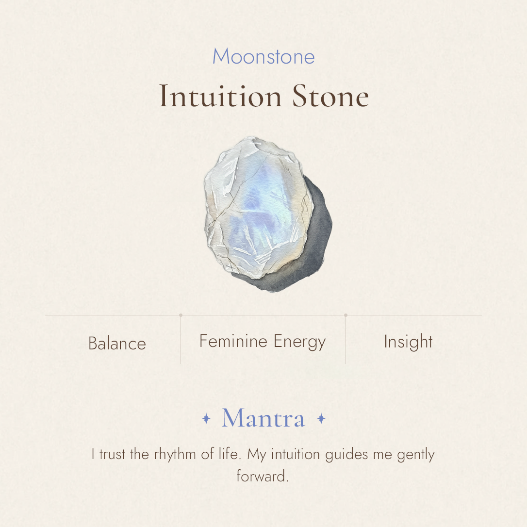 White moonstone stone detail and texture