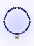 Lapis Lazuli Third Eye Chakra Slim Bracelet