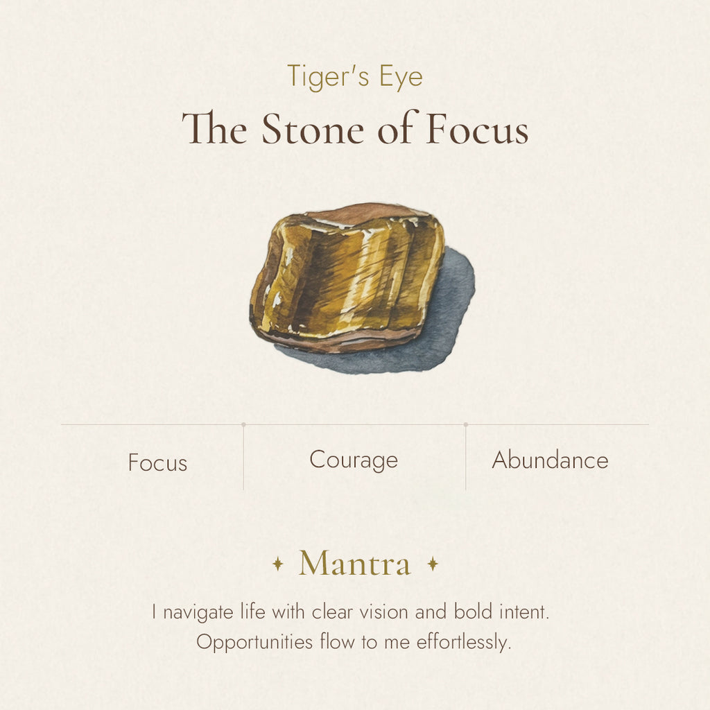 Tiger eye stone detail and texture