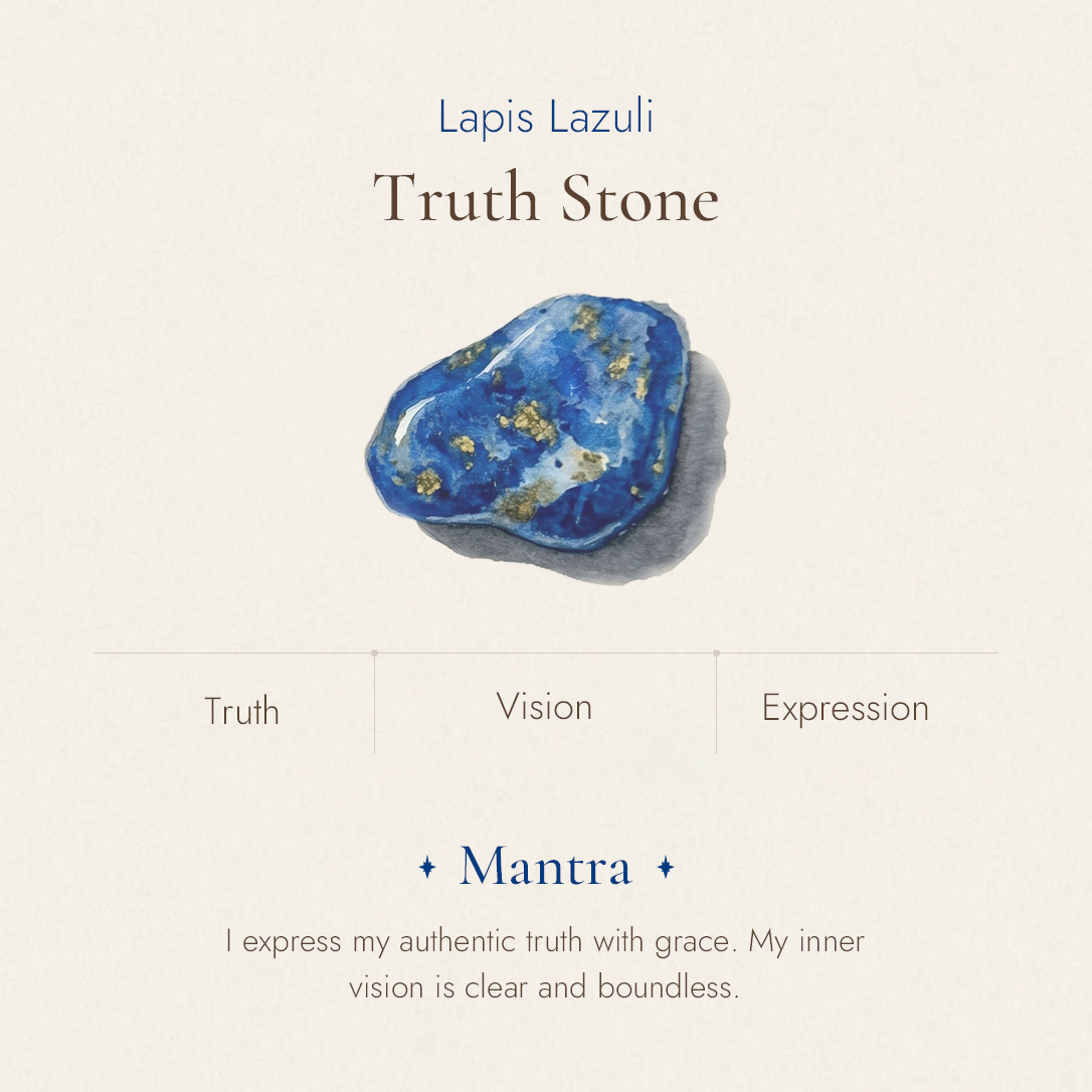 Lapis lazuli stone detail and texture